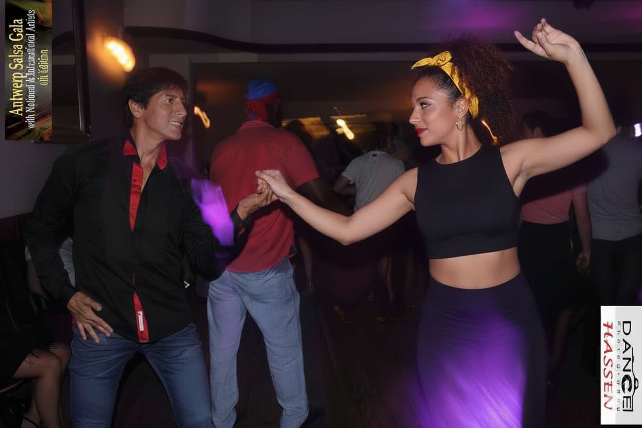 José danse avec une partenaire