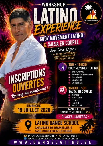 Workshop Salsa en Couple – 19 juillet 2026